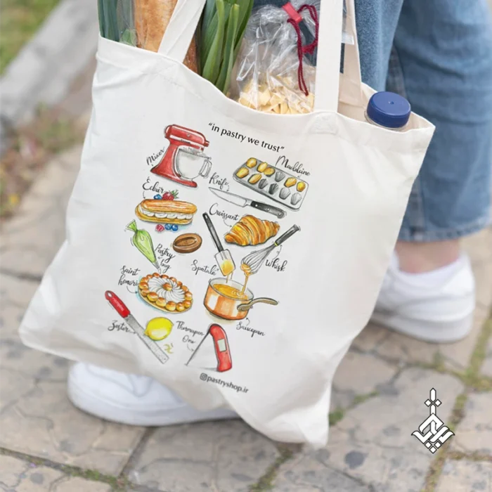 توت بگ ساده سفید pastryshop 2