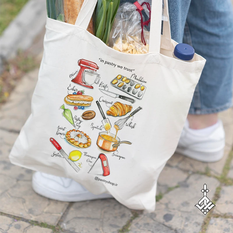 توت بگ ساده سفید pastryshop 2