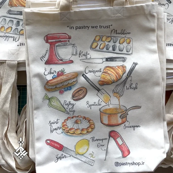 توت بگ ساده سفید pastryshop 3