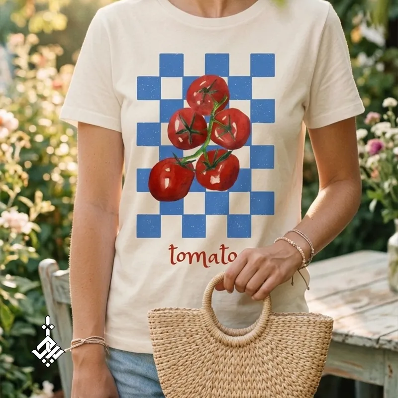 تیشرت زنانه گوجه
